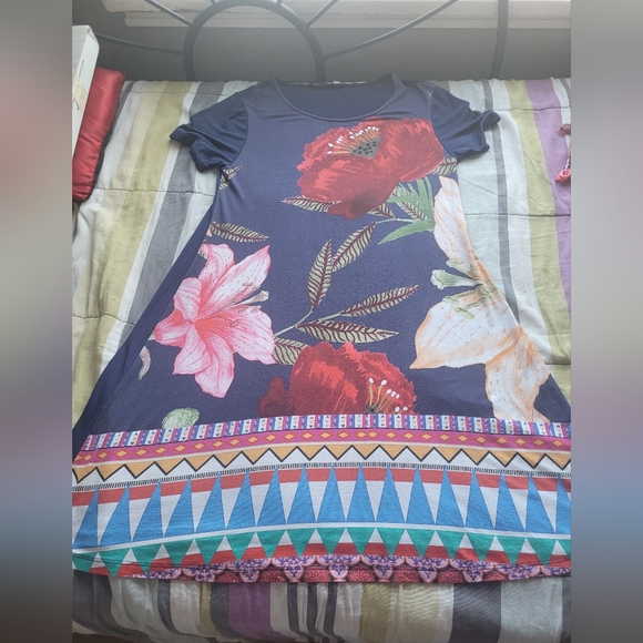 Desigual mini dress, GUC, Size L - Picture 6 of 7